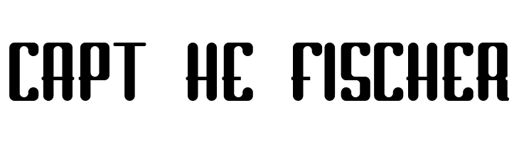 CAPT%2BHE%2BFISCHER Scum of the Earth Font