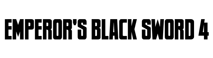 EMPEROR%2527S%2BBLACK%2BSWORD%2B4 Newsflash BB Font