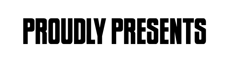 PROUDLY%2BPRESENTS Newsflash BB Font