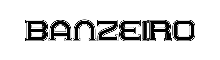 Chrome Yellow Inline NF  Free Fonts Download