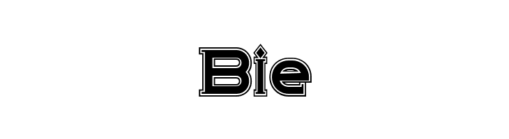 Chrome Yellow Inline NF  Free Fonts Download
