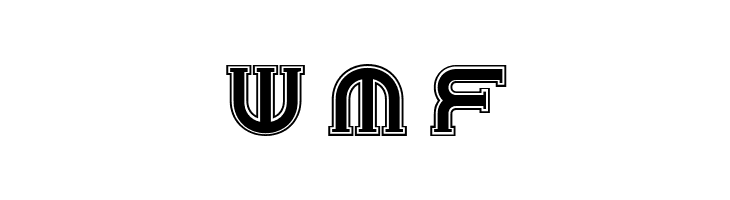 Chrome Yellow Inline NF  Free Fonts Download