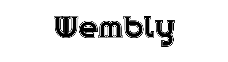 Chrome Yellow Inline NF  Free Fonts Download