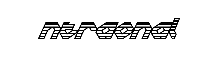 Charlie's Angles IoGradient  Free Fonts Download