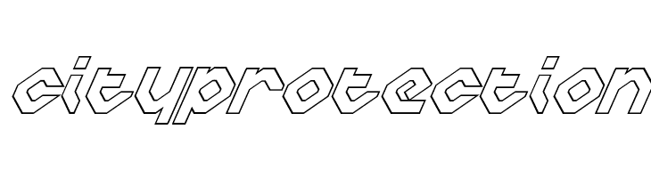 Charlie's Angles Italic Outline  Free Fonts Download