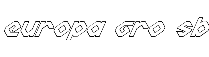 Charlie's Angles Italic Outline  Free Fonts Download