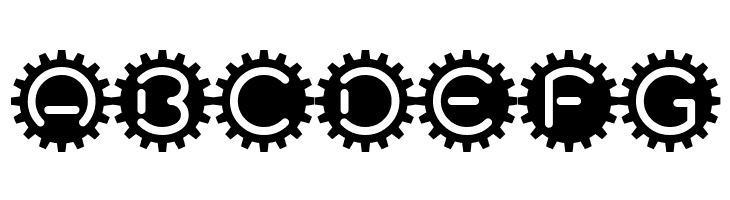 GearBox  Free Fonts Download