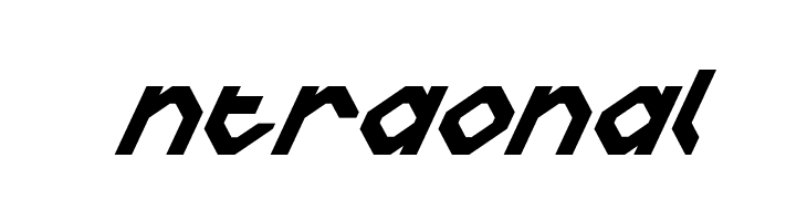 Charlie's Angles Italic  Free Fonts Download