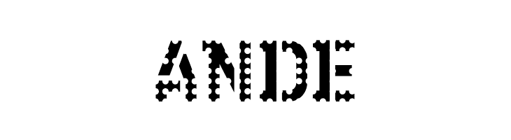 WC Wunderbach Perfo Bta  DemiBold  Free Fonts Download