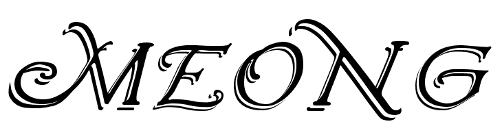 Wrenn Initials Shadowed  Free Fonts Download