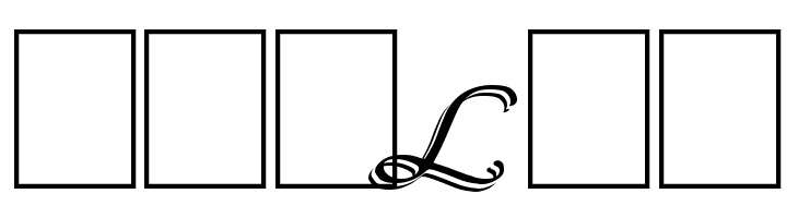 Wrenn Initials Shadowed  Free Fonts Download