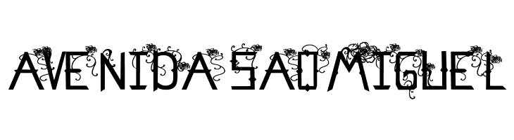 Flowers Cube  Free Fonts Download