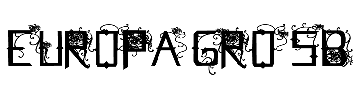 Flowers Cube  Free Fonts Download