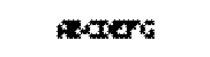 FFU Puzzle  Free Fonts Download