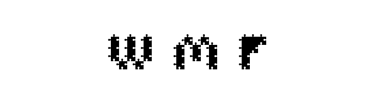 FFU Puzzle  Free Fonts Download