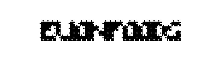 FFU Puzzle  Free Fonts Download