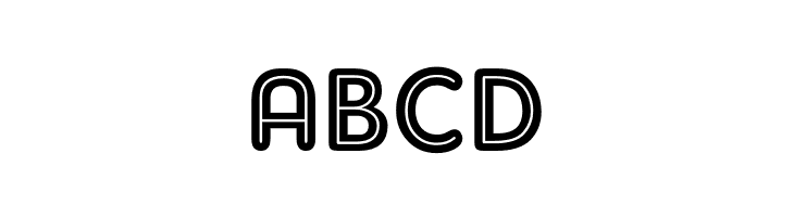 AdamGorry-Inline  Free Fonts Download