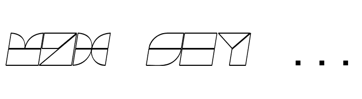 Drebiek Expanded Outline Italic  Free Fonts Download