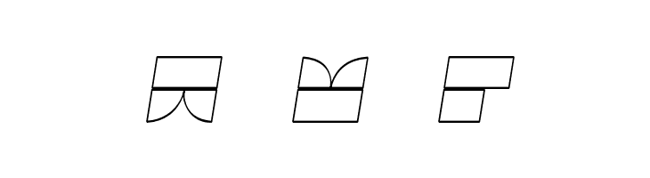 Drebiek Expanded Outline Italic  Free Fonts Download