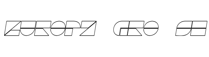 Drebiek Expanded Outline Italic  Free Fonts Download