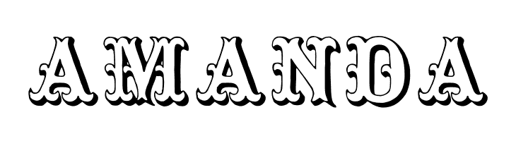 Toskanische Egyptienne Initialen  Free Fonts Download