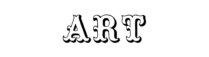 Toskanische Egyptienne Initialen  Free Fonts Download