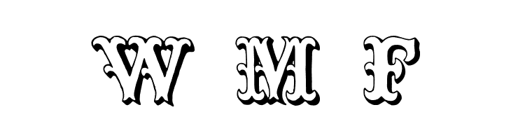 Toskanische Egyptienne Initialen  Free Fonts Download