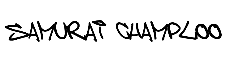 SAMURAI%2BCHAMPLOO Brooklyn Kid Font