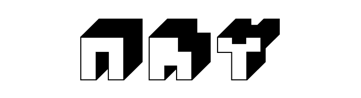 3x3-block  Free Fonts Download