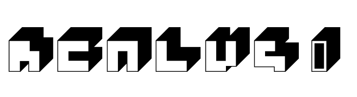 3x3-block  Free Fonts Download