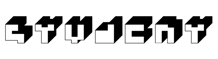 3x3-block  Free Fonts Download