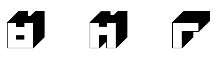 3x3-block  Free Fonts Download