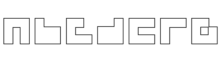 3x3-outline  Free Fonts Download