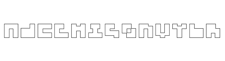 3x3-outline  Free Fonts Download