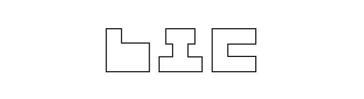 3x3-outline  Free Fonts Download