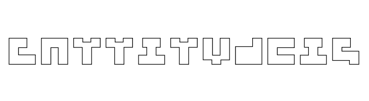 3x3-outline  Free Fonts Download