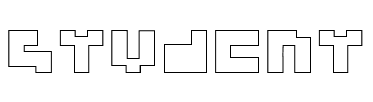 3x3-outline  Free Fonts Download