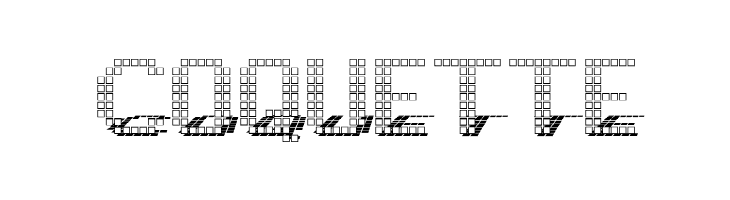 Display3DOTF  Free Fonts Download