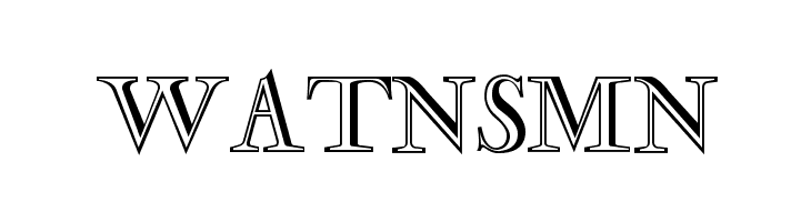 watNSMN Rosart Font