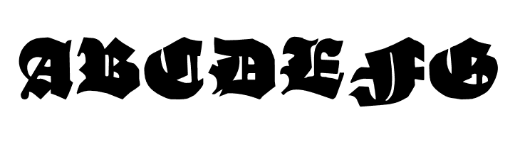 GanzGrobeGotisch  Free Fonts Download