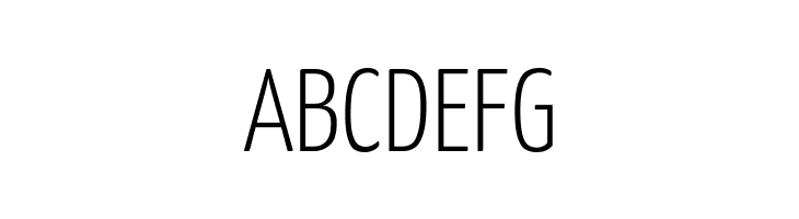 Yanone Kaffeesatz Light  Free Fonts Download