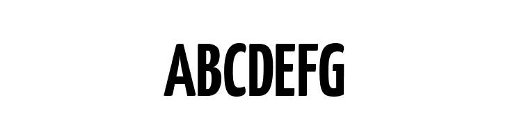 Yanone Kaffeesatz Bold  Free Fonts Download