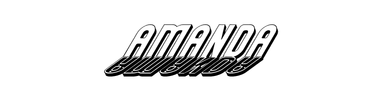 GM Exp Shadow Gravestone2  Free Fonts Download