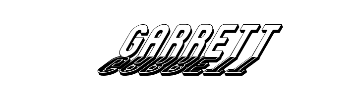 GM Exp Shadow Gravestone2  Free Fonts Download