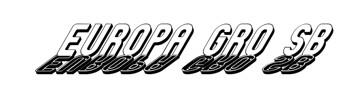 GM Exp Shadow Gravestone2  Free Fonts Download