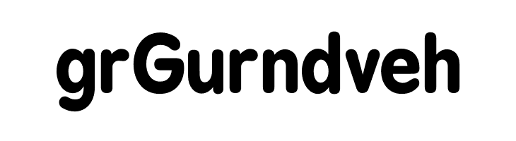 grGurndveh BPreplay-Bold Font