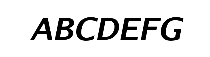 AurulentSans-BoldItalic  Free Fonts Download