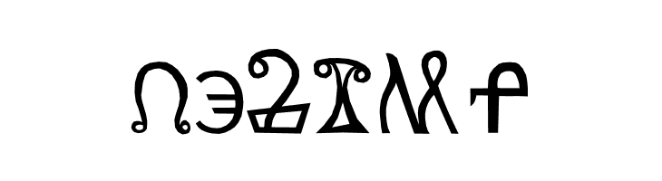 yatsutko_glagolitsa  Free Fonts Download