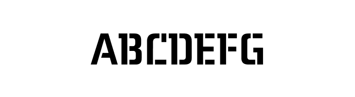 MidnightKernboyStencil  Free Fonts Download