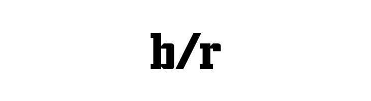 b%252Fr Trump Town Pro Font